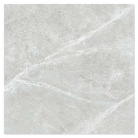 Marmor Klinker Sintracino Ljusgrå Polerad 75x75 cm